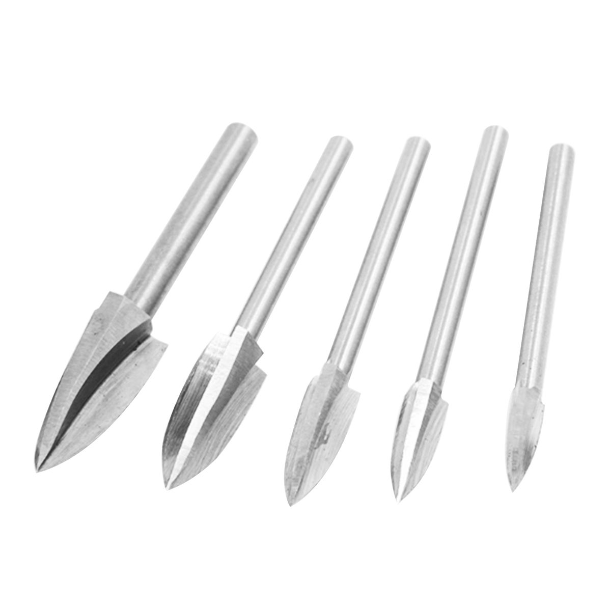 5PCS Wood Engraving Drill Bit Set,DIY Woodworking Carving