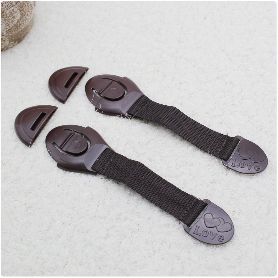 10PCS OF Lot Baby Safety Protectio Kid Safety Care Cabinet Lock Cupboard Closure Drawer Safty Locking Protection Child Safety Lock