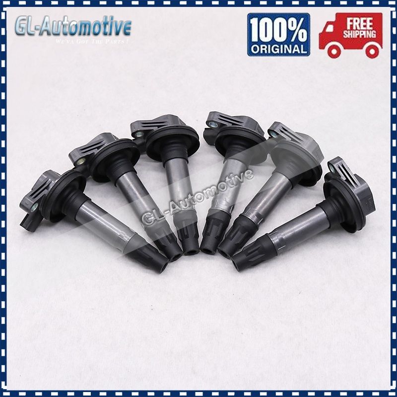 6PCS Ignition Coil Fits 3.5L 3.7L For Ford Edge Explorer F-150 Flex Fusion