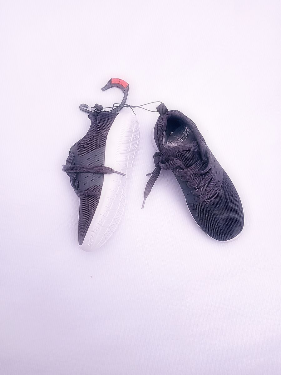 Grey Breathable Shoes Sports Sneakers For Children