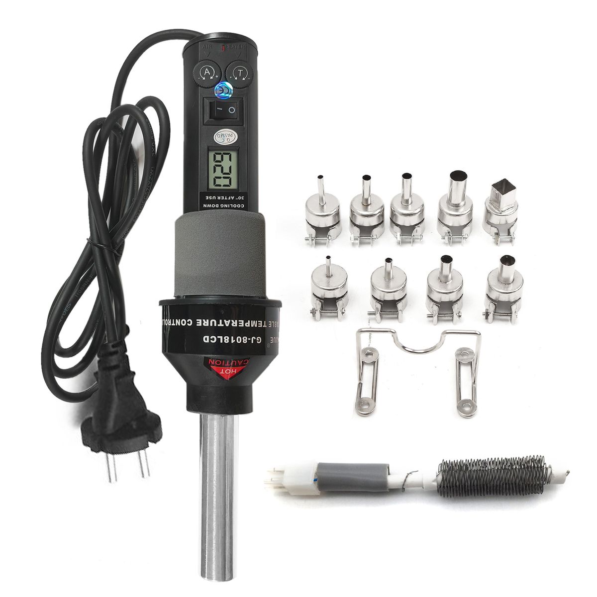 450W Portable Temperature-Controlled Soldering Heat Air