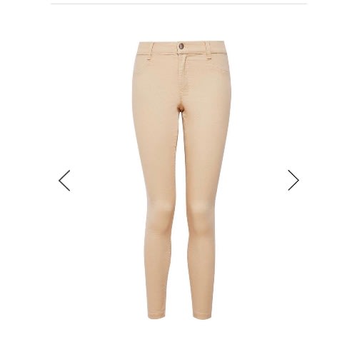 Ankle Grazer Trouser - Cream