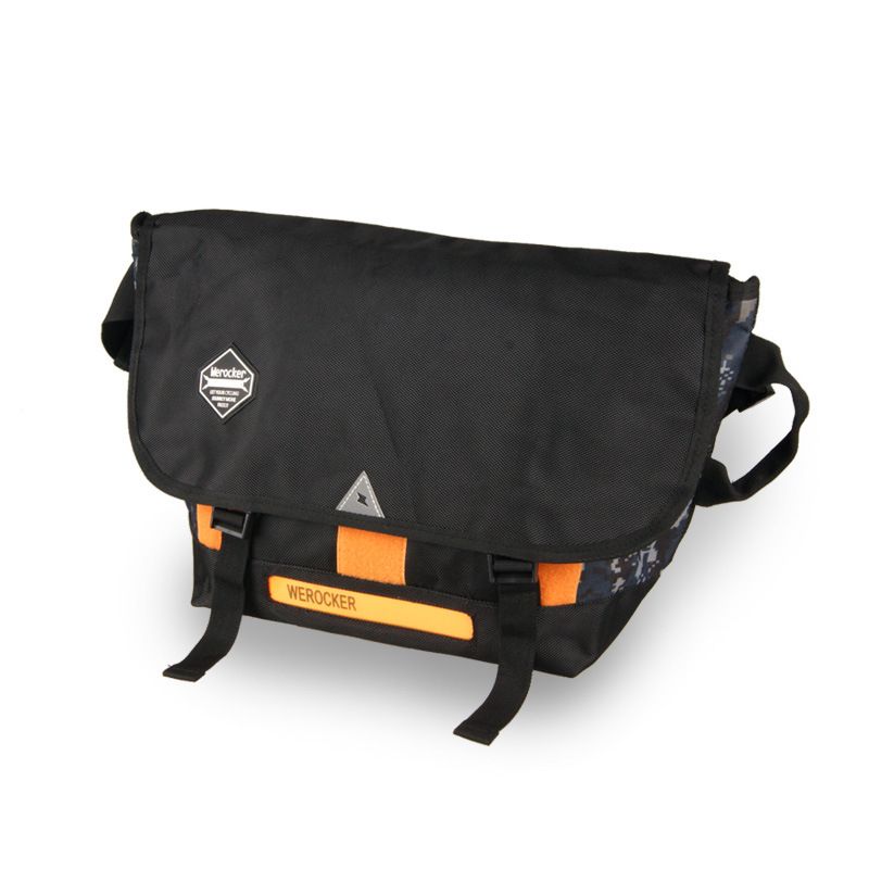 Men Bicycle Messenger Bag Reflective Tape Young Boys Laptop Bike Riding Uflage Bags Teenager Skateboard Bag Bolsa Deporte-