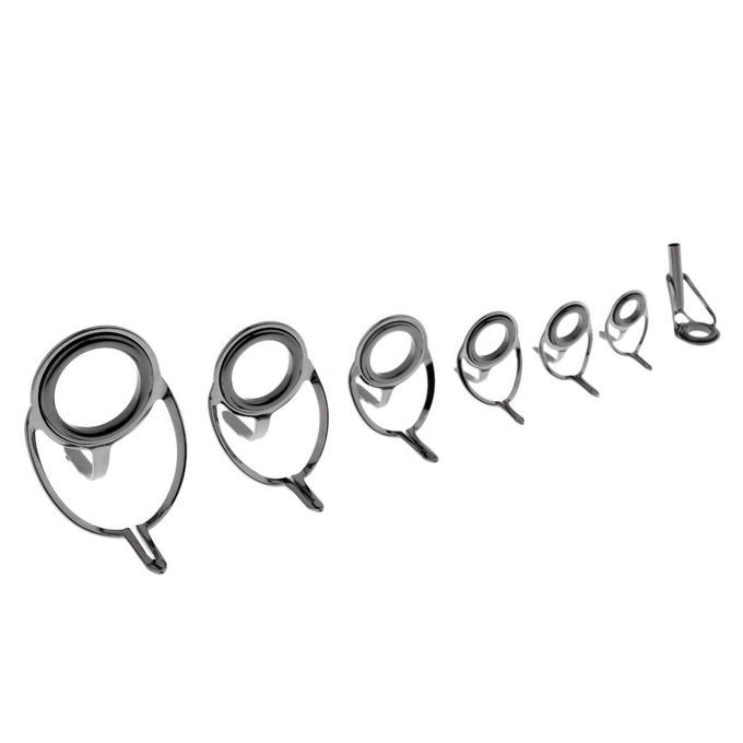 14pcs  Rod  Tip Tops Repair Kit 8#-25# Big Jig Sea Boat