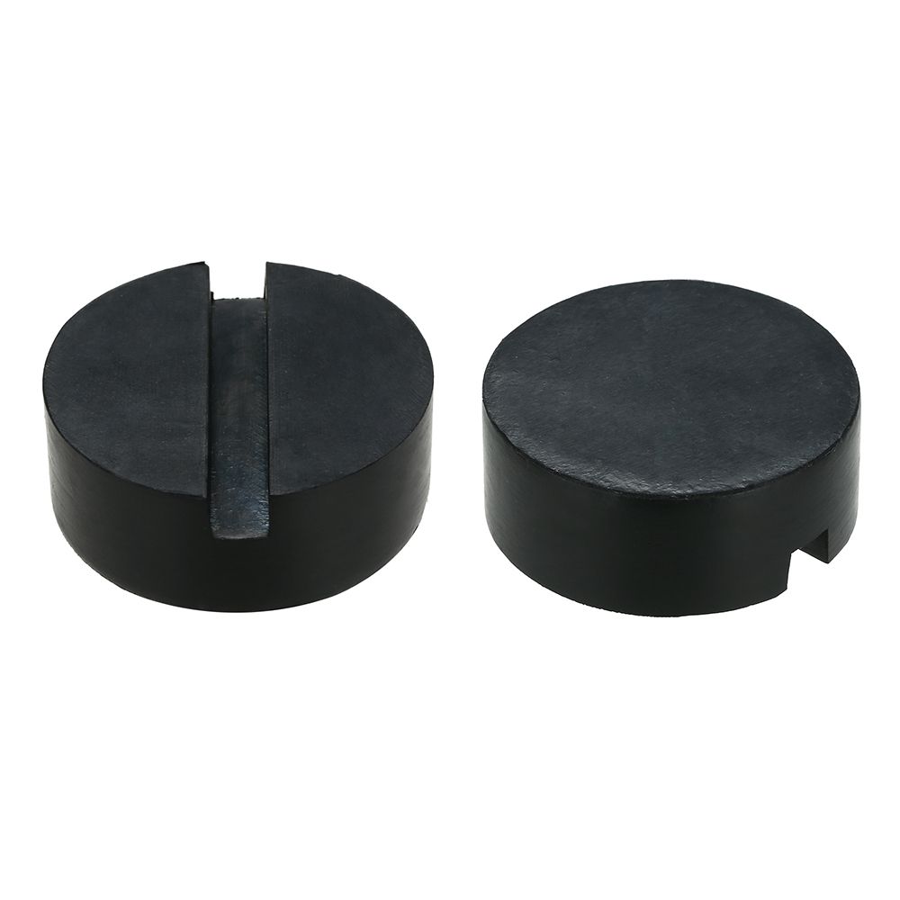 2 Pcs Black DIY Car SUV Slotted Frame Rail Hydraulic Floor