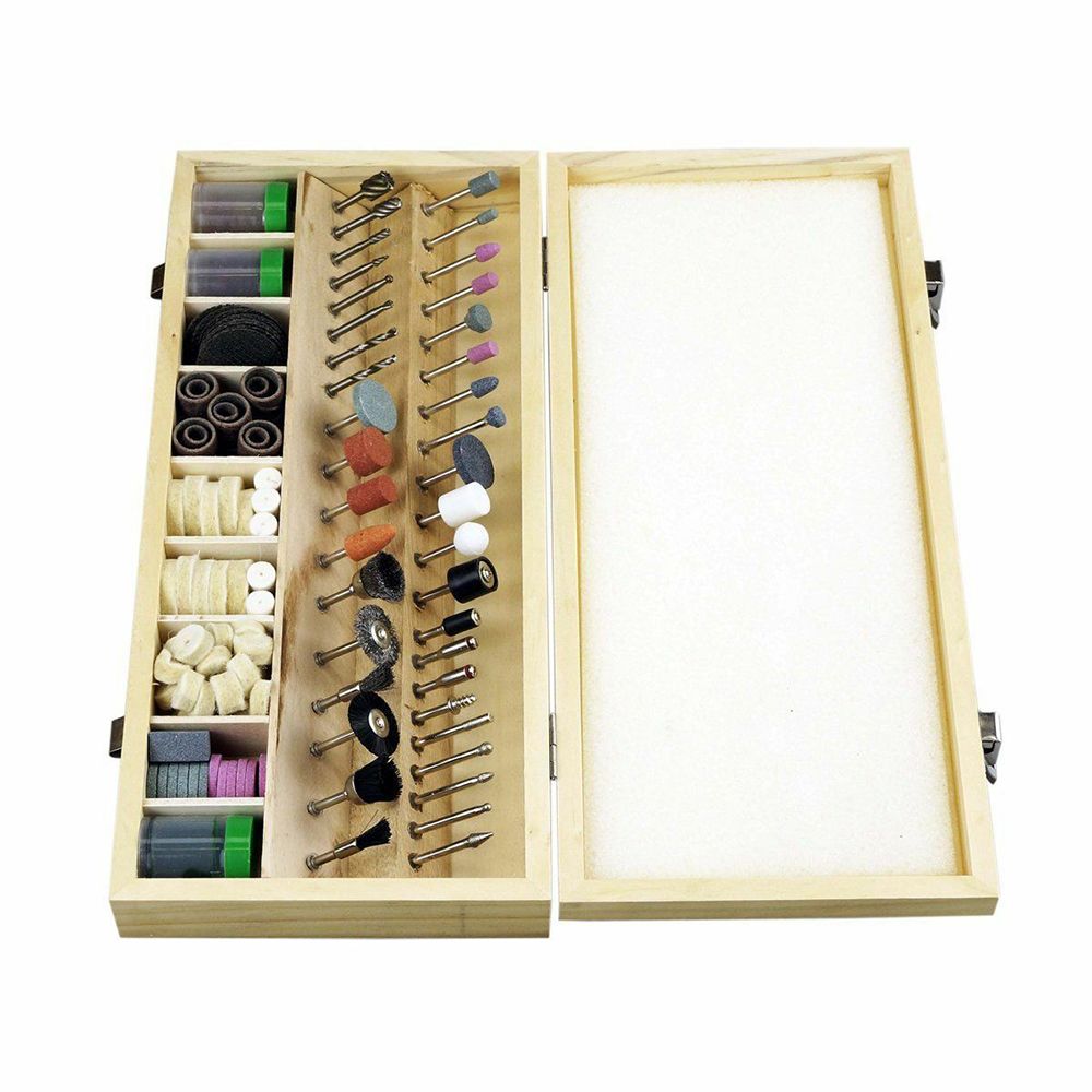 228Pcs Rotary Tool Accessories Kit Metal Wood Grinding