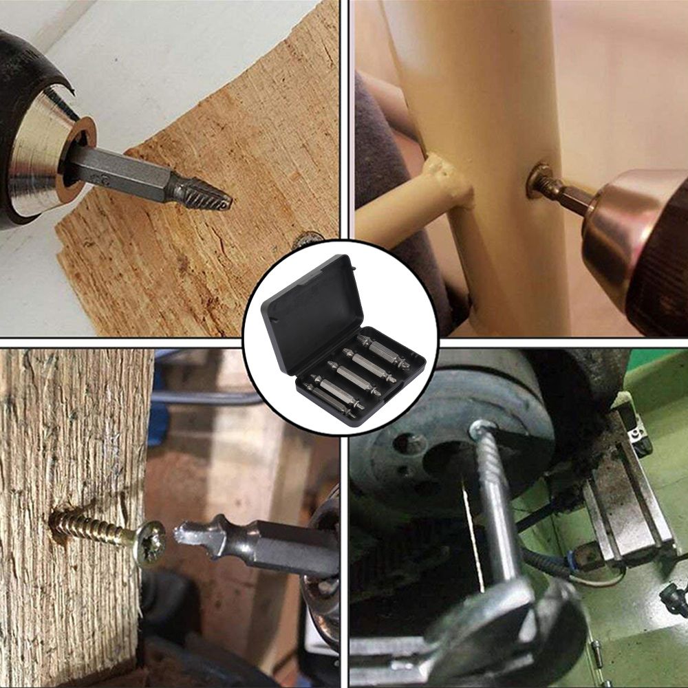 5 Pieces Of Broken Head Screw Rust Remover Slipper