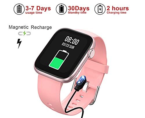 Feifuns Smart Watch With CallAnswer Make Call IP67 Waterproo