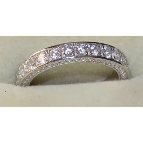 Wedding And Engagement Ring - Silver