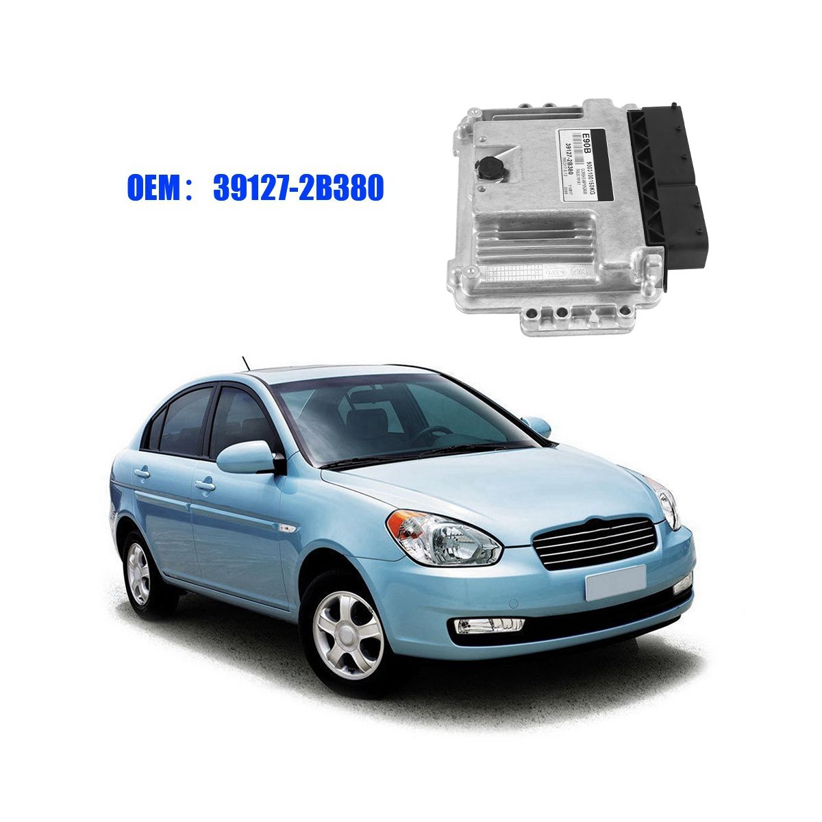 39127-2B380 ECU Car Engine Computer Board Electronic Control Unit E90B MEG17912 for