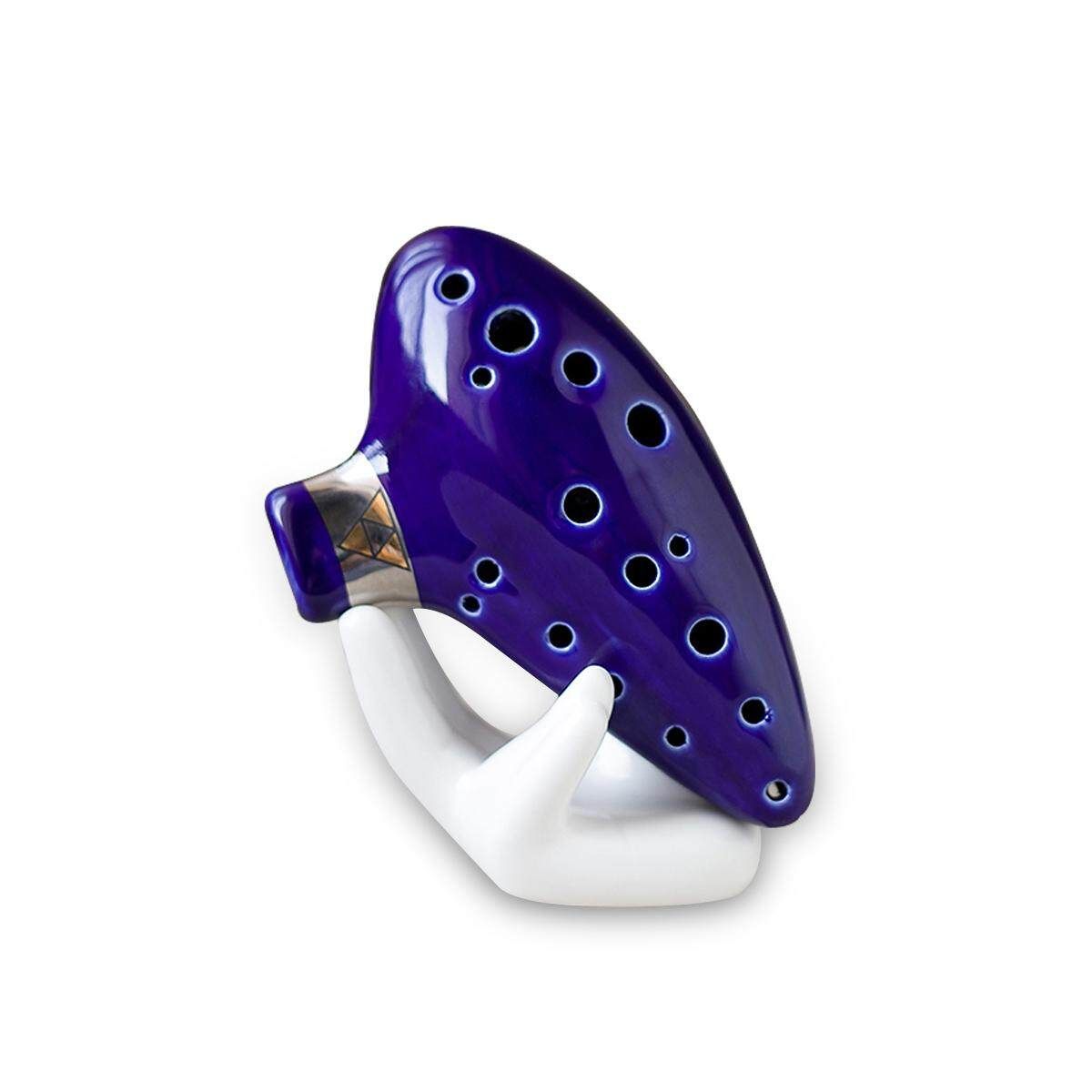 16 Holes Midrange Double Tube Time Flute Zelda Legend Ocarina