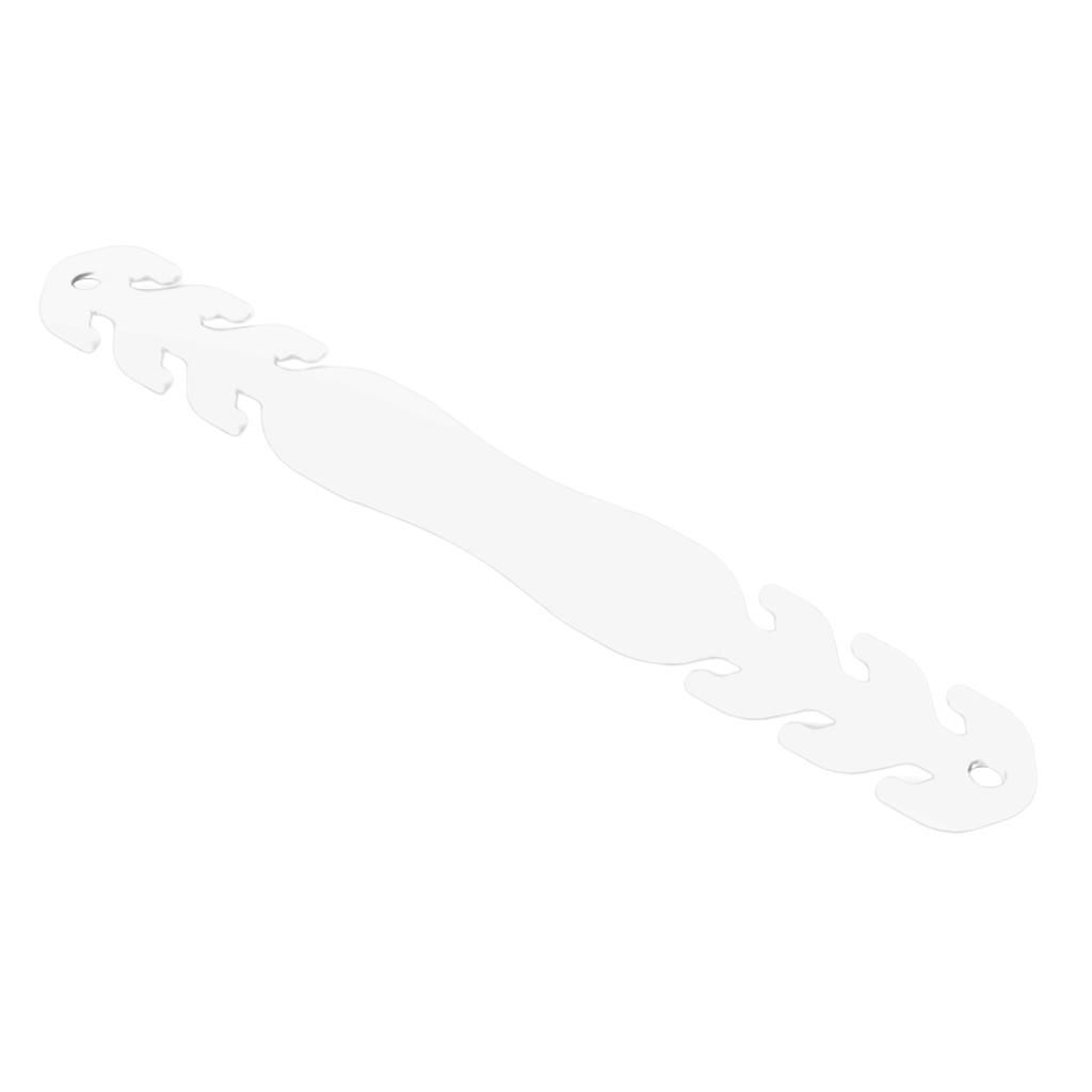 1x Mask Ear Cord Extension Buckle Adjustable Ear Hook Prevent White