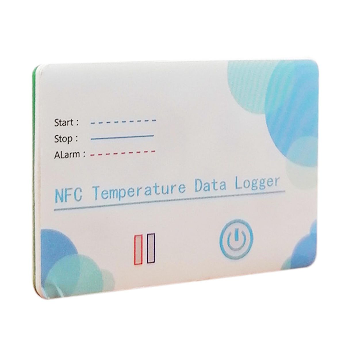 NFC Temperature Data Disposable Single Use PDF Report Temperature Recorder NFC K2 Temperature Record Instrument