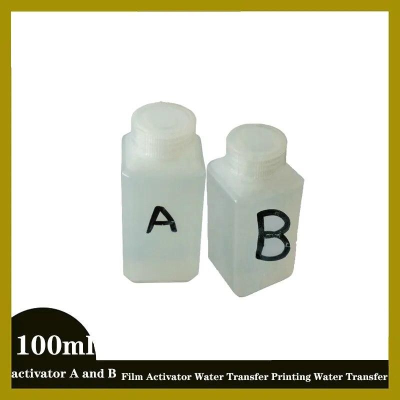 einkshop Hydroprinting activator A and B each 100ml hydrographics Film Activator Water Transfer Printing Water Transfer