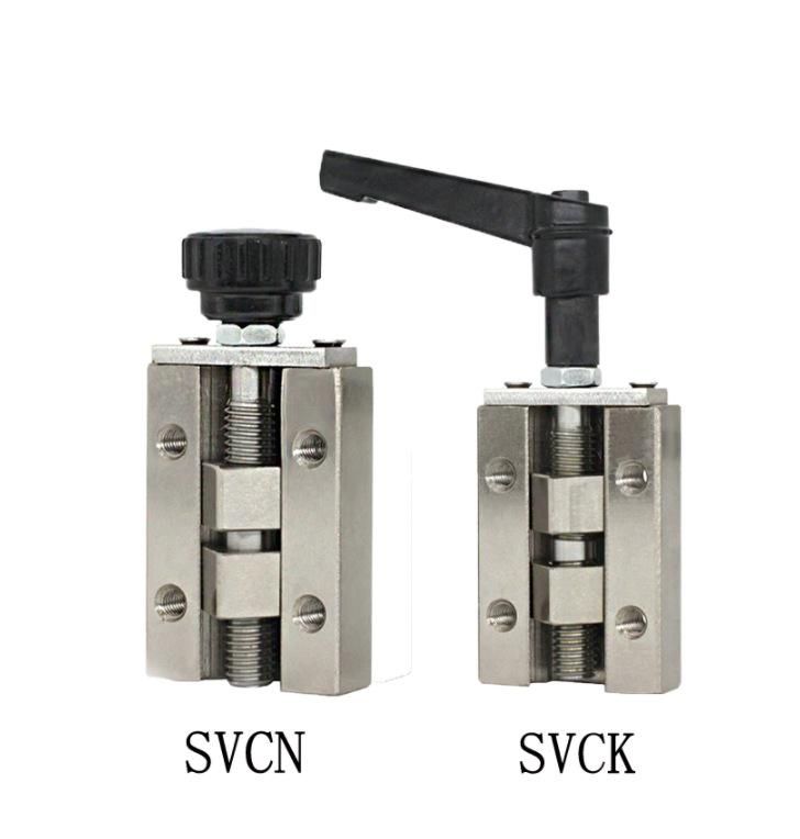 S45c Linear Guide Plier Fixture Manual Knob Wrench Type Fixing Sliding Block Svcn Svck24 28 3
