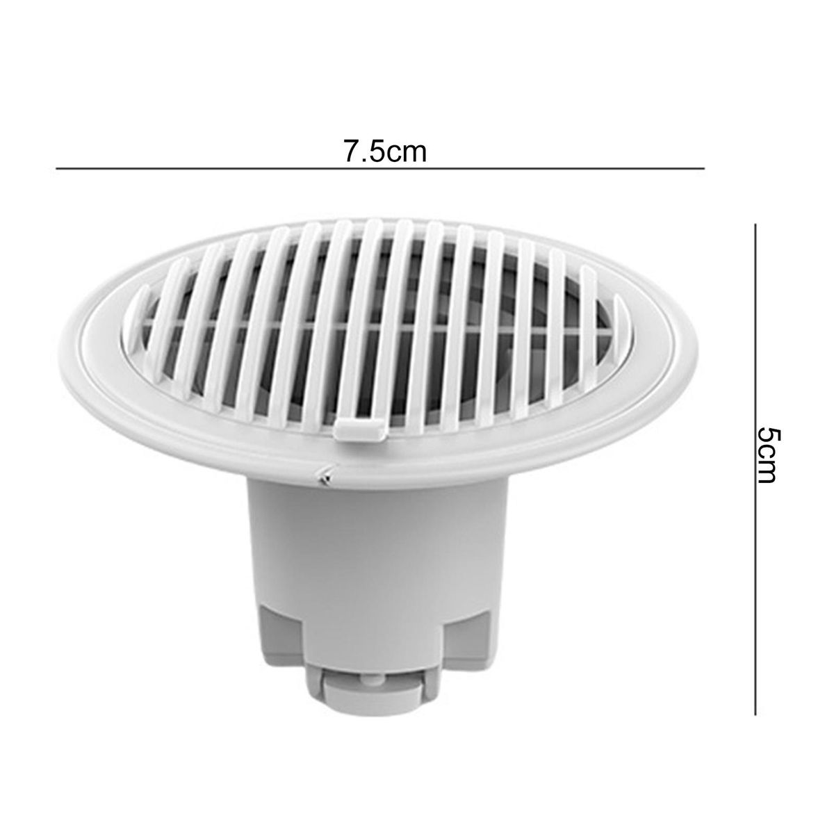 Floor Drain Core Shower Floor Drain Backflow Preventer Valve Sewer Core White