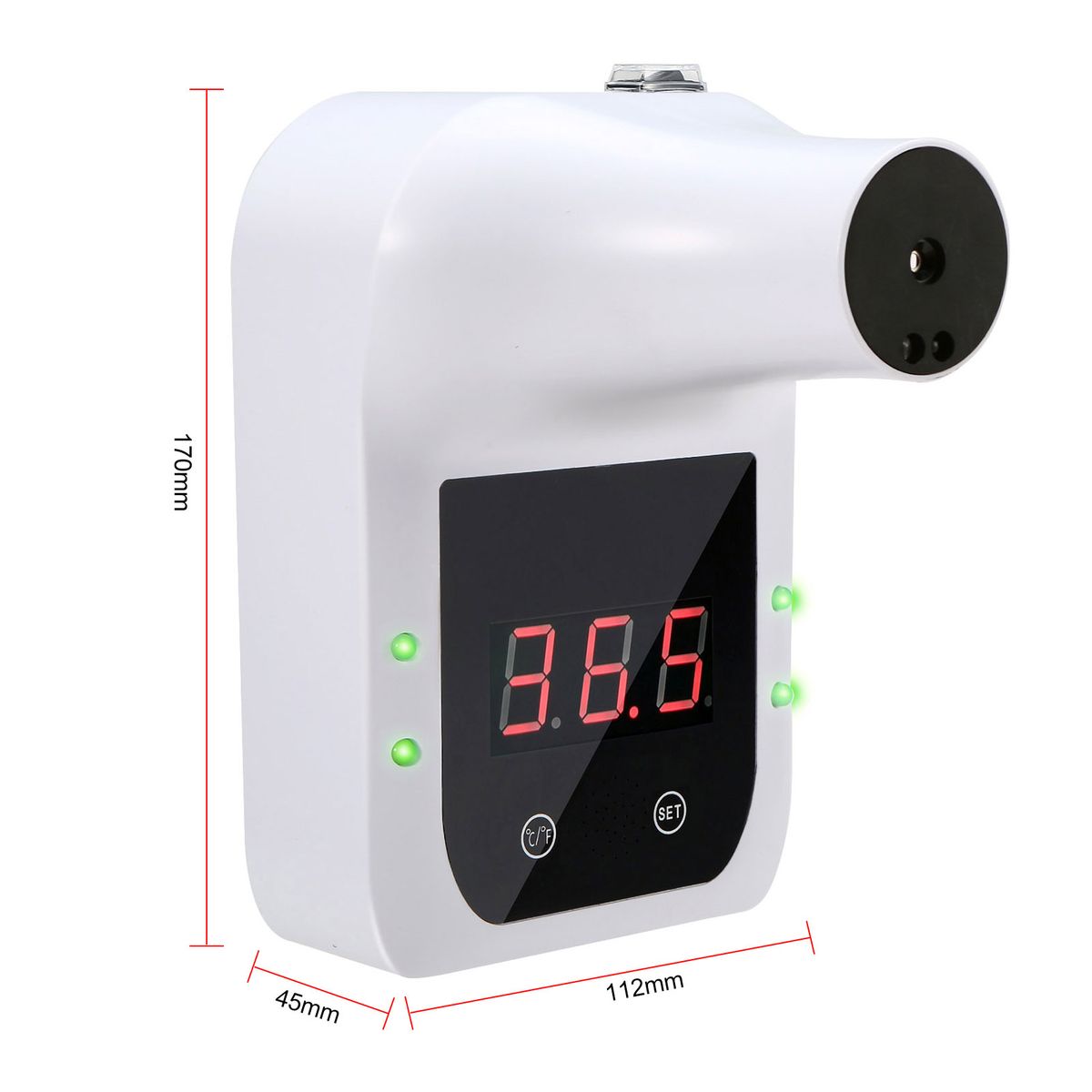 Touchless Infrared Thermometer °C/°F High Temperature