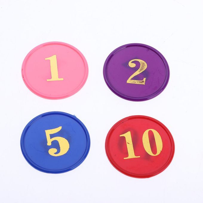 2x 160pcs Board Game Poker Chips Casino Game Recreation Money Chips