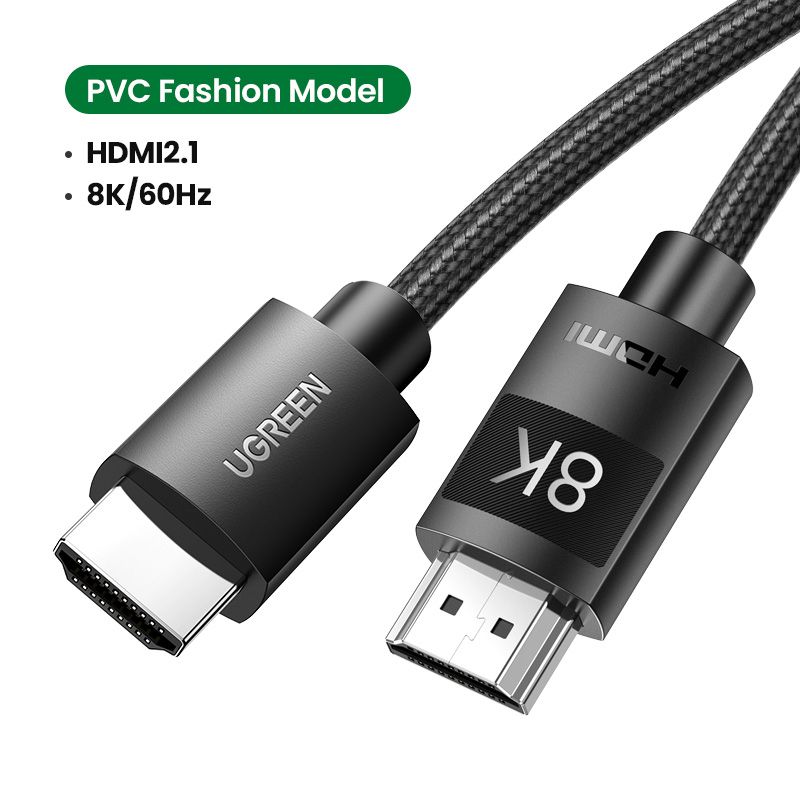 8K HDMI 2.1 Cable HD 8K@60Hz High Speed 48Gbps EARC HDR 0.5M