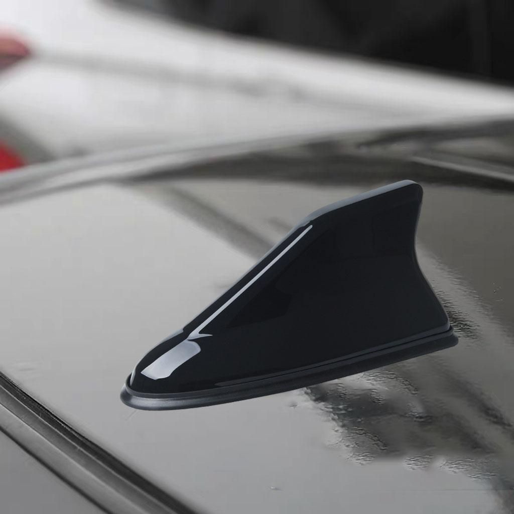 Shark Fin Antenna Universal Car Replacement AM FM Black