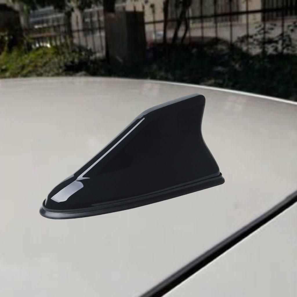 Shark Fin Antenna Universal Car Replacement AM FM Black