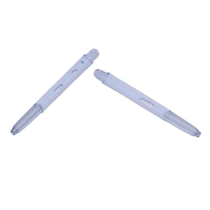 30 Pieces Universal Plastic 2BA Replacement Darts  - Transparent Blue