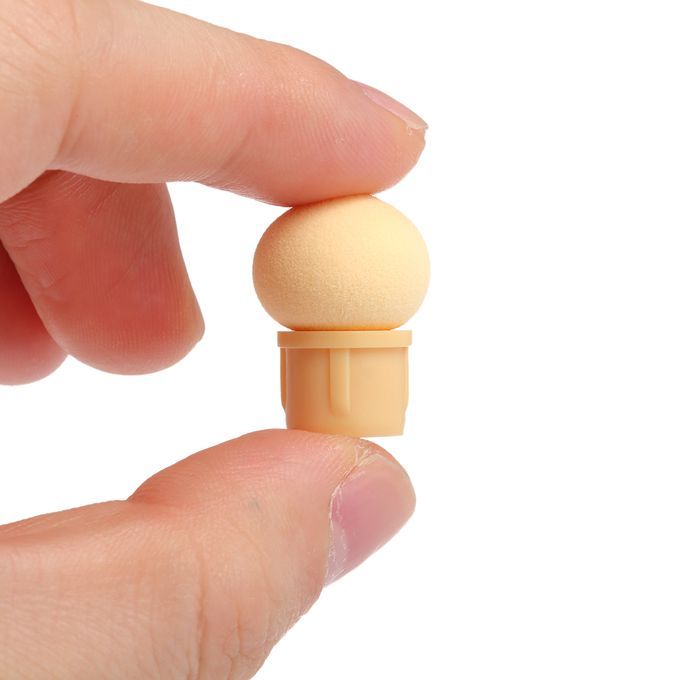 10Pcs Replaceable Round Sponge Heads For Manicure Gradient