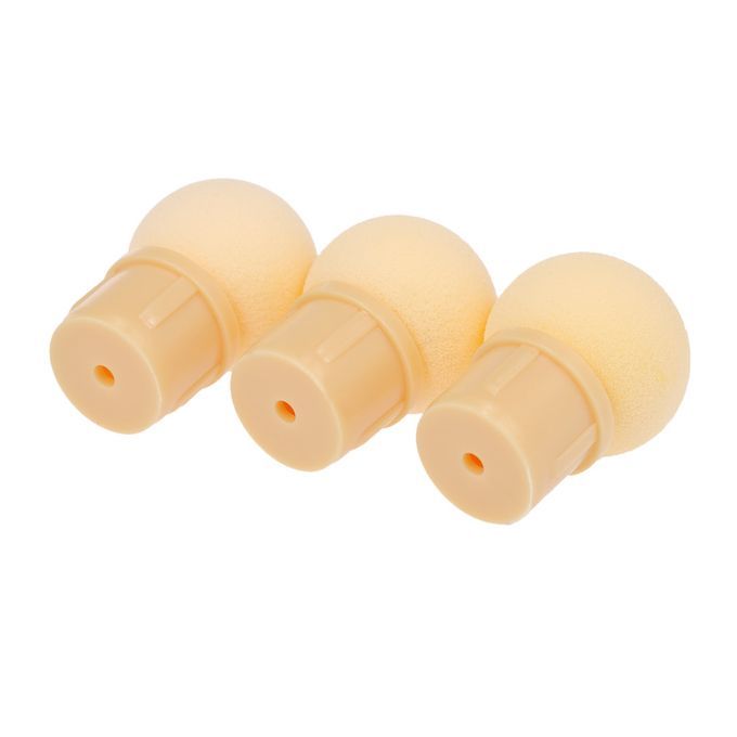 10Pcs Replaceable Round Sponge Heads For Manicure Gradient