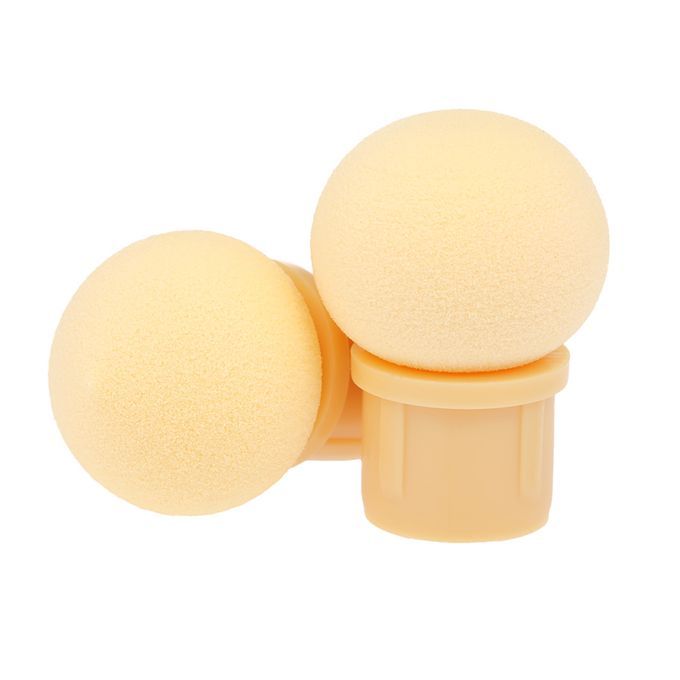 10Pcs Replaceable Round Sponge Heads For Manicure Gradient
