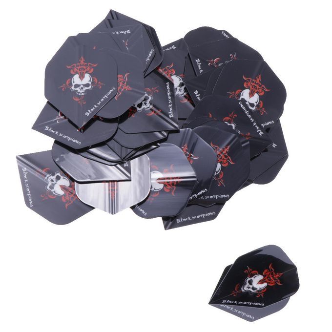 50Pcs/set Premium Standard Dart Flights Accessories Equipment For Red