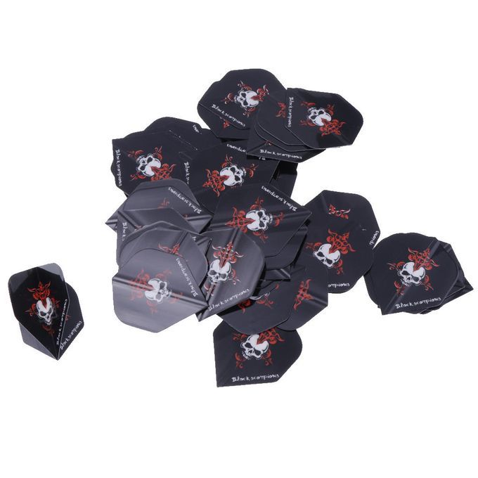 50Pcs/set Premium Standard Dart Flights Accessories Equipment For Red