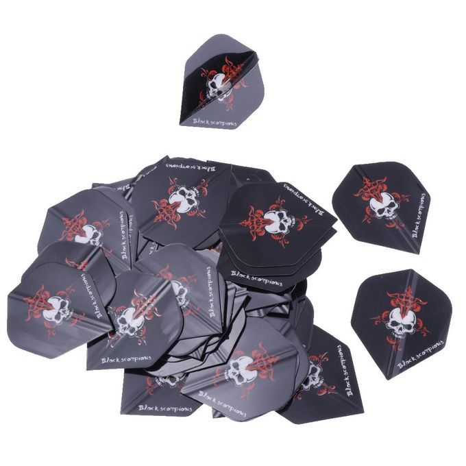 50Pcs/set Premium Standard Dart Flights Accessories Equipment For Red