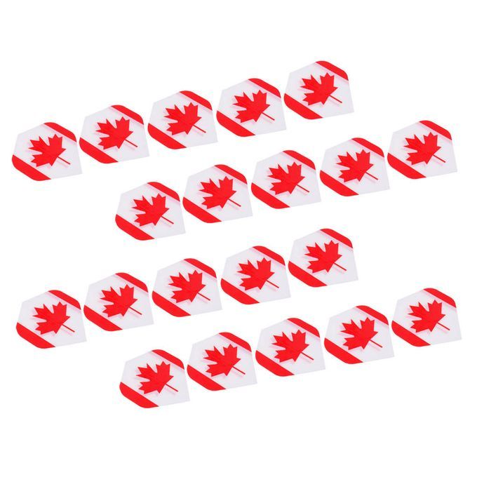 20 Pieces Standard Dart Flights Professional Durable PET Canada