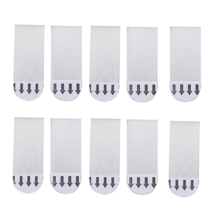 10pcs  Hook And Loop Tape Picture Hanger 7x2cm
