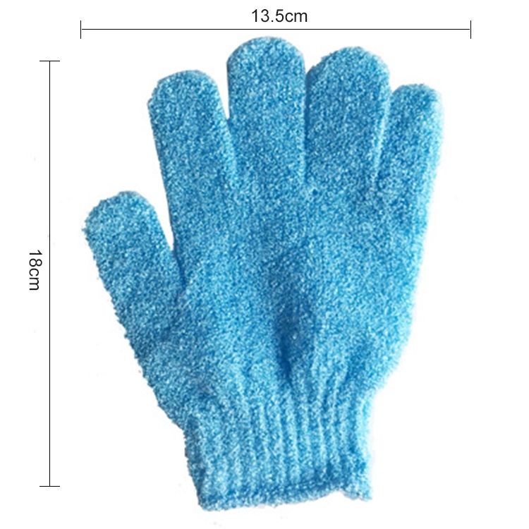 5 PCS Bath Exfoliating Massage Scrub Gloves