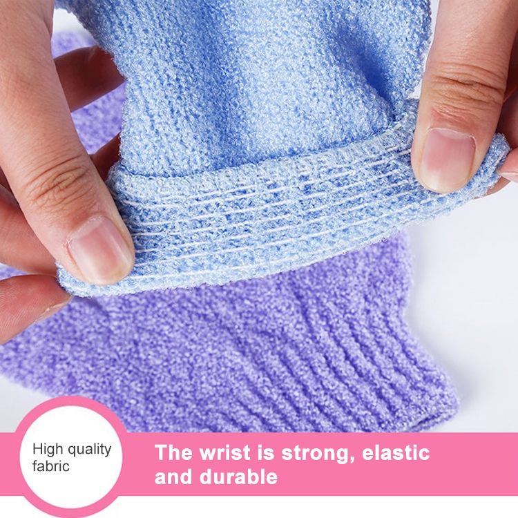 5 PCS Bath Exfoliating Massage Scrub Gloves