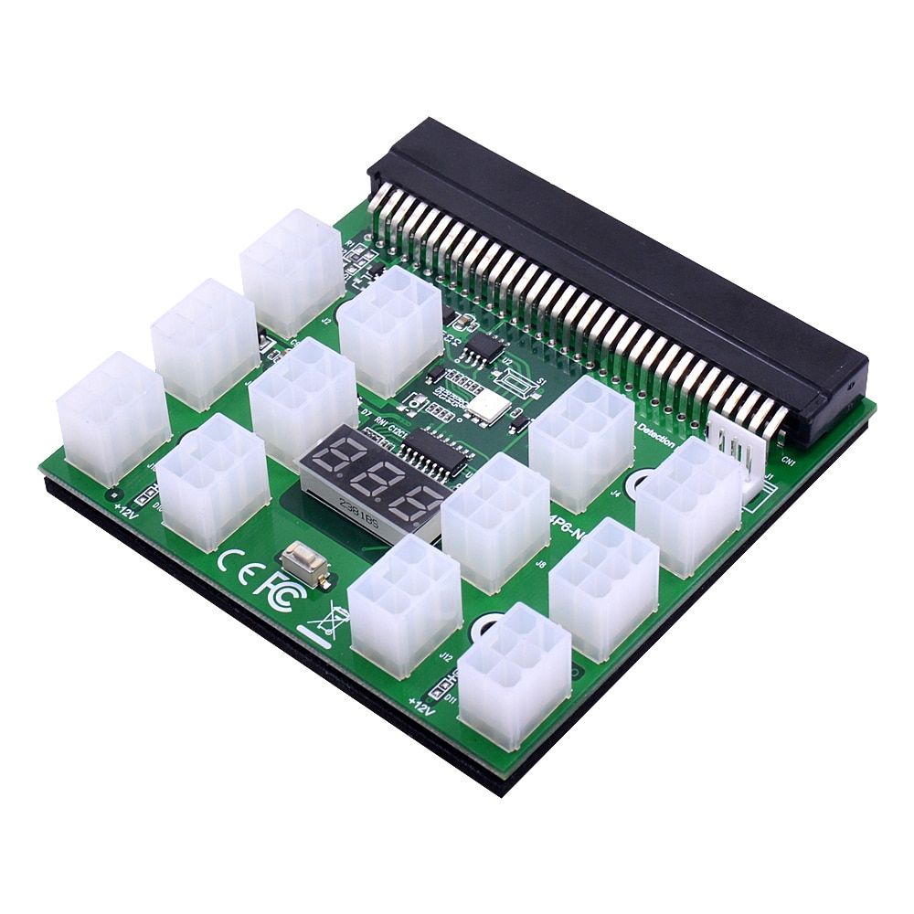 CHIPAL Breakout Board 12 Port 6Pin Connector Power Module