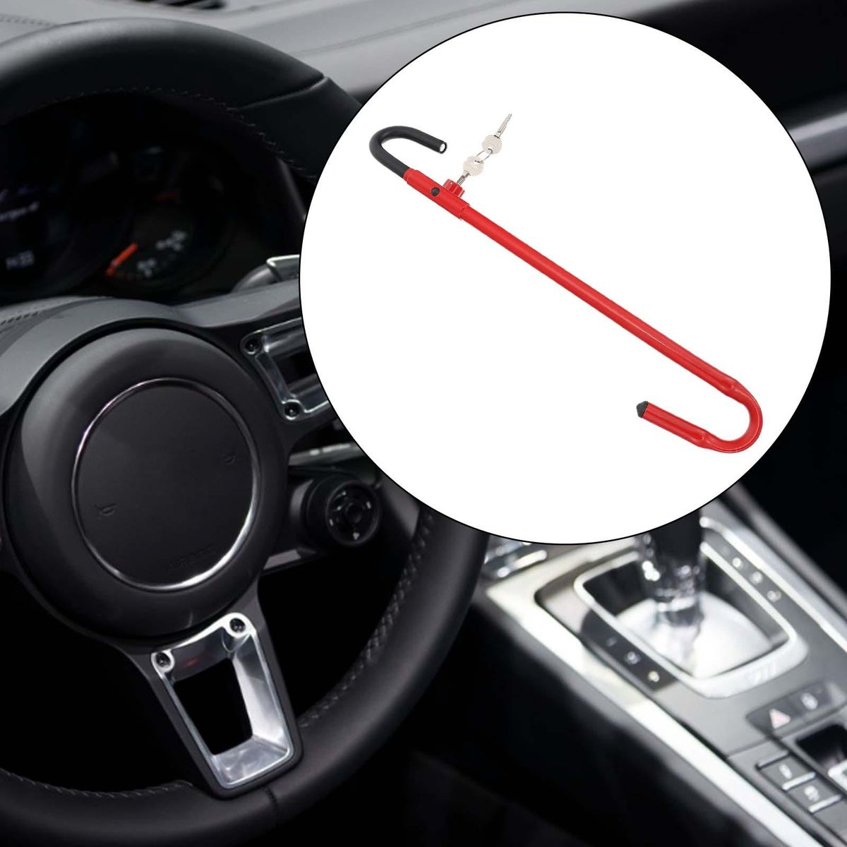 Car Steering Wheel Brake Lock Accessories For Automotive