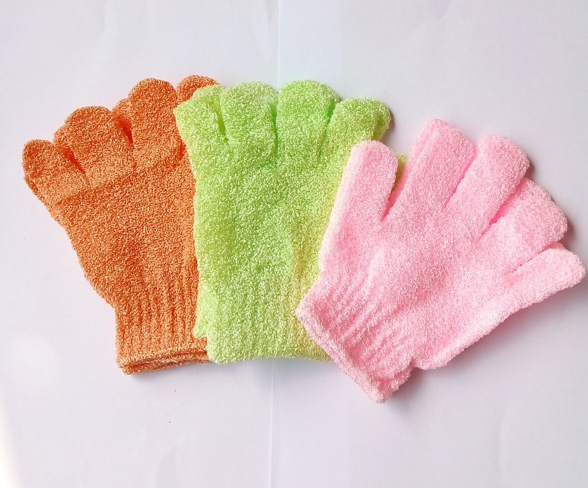 3 PAIRS CLASSIC OVAL EXFOLIATING BATH SPONGE