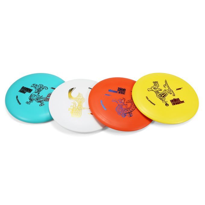 4 PCS Discs Golf Pro Set With Distance Driver Fairway
