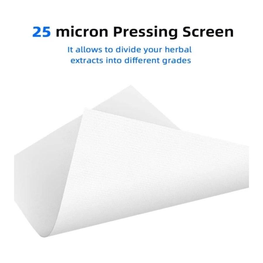 4PCS 25 Micron Bubble Bags Pressing Screen 25x25cm for Herbal Essence Bubble Ice Bag & Herbal Extractions