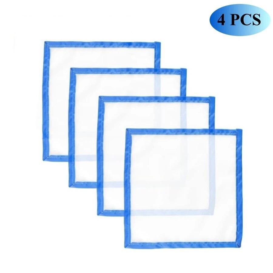 4PCS 25 Micron Bubble Bags Pressing Screen 25x25cm for Herbal Essence Bubble Ice Bag & Herbal Extractions