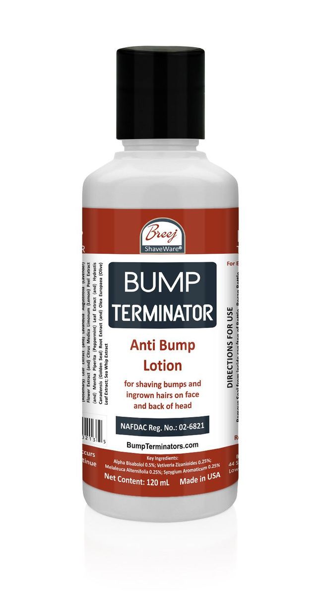 Bump Terminator- Anti Bump Lotion- 120ml