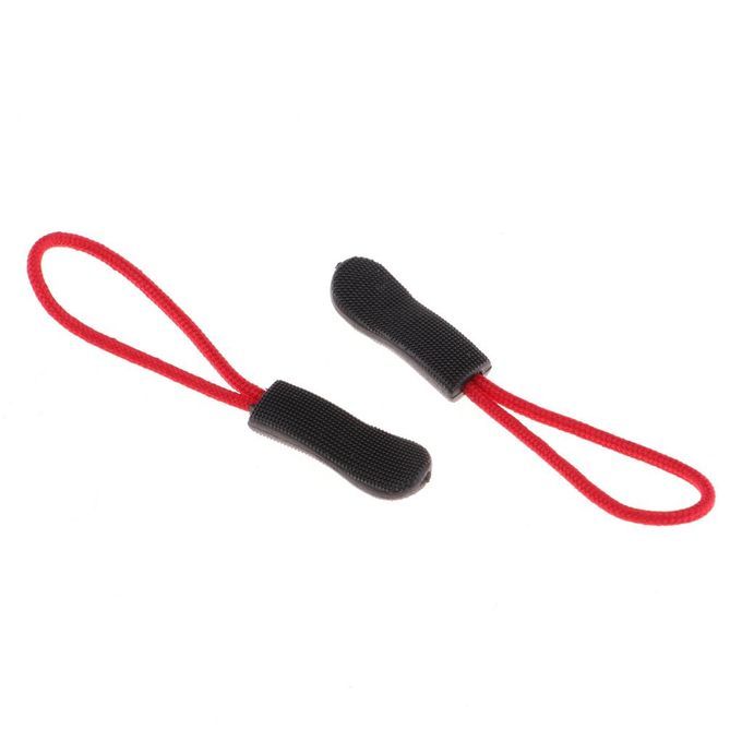 20pcs Zipper Pulls Nylon Cord Zipper Pull Extension Zipper Color 15