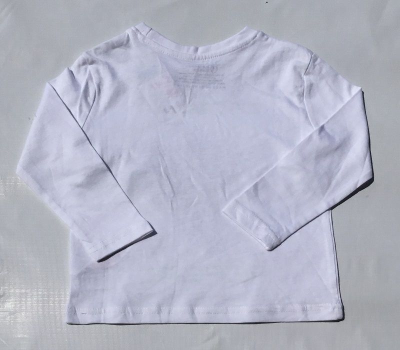 Boys Long Sleeve Top - White