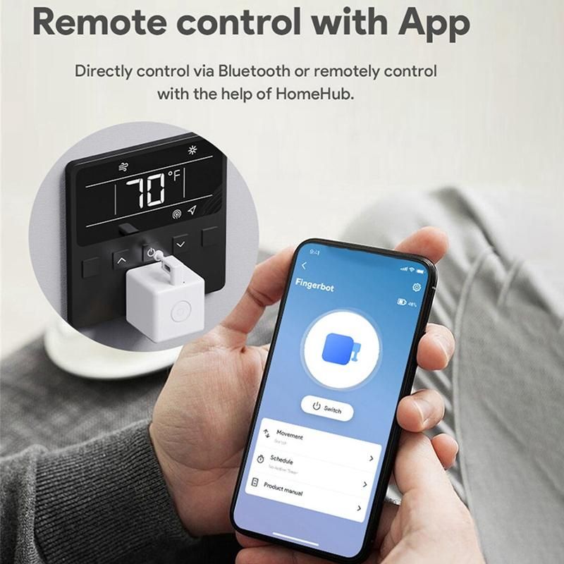 TUYA Smart Fingerbot Plus Zigbee Knop Smart Home Smart