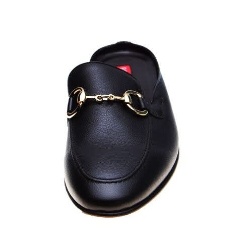 Buffalo Skin Half Shoe - Dark Brown