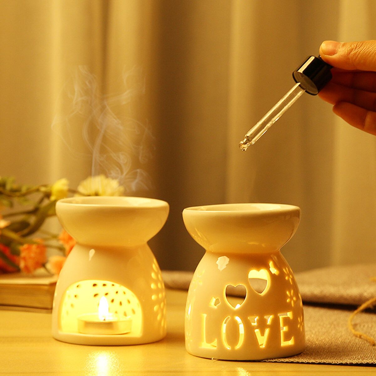 Ceramic Essential Oil Melt Warm Fragrance Holder
