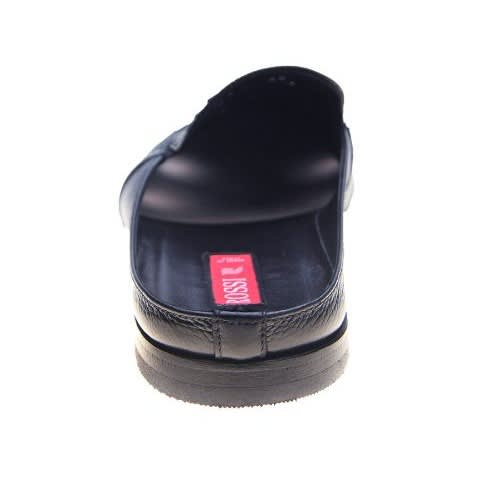 Rossi Buffalo And Stamped Leather Skin Mix Half Shoe