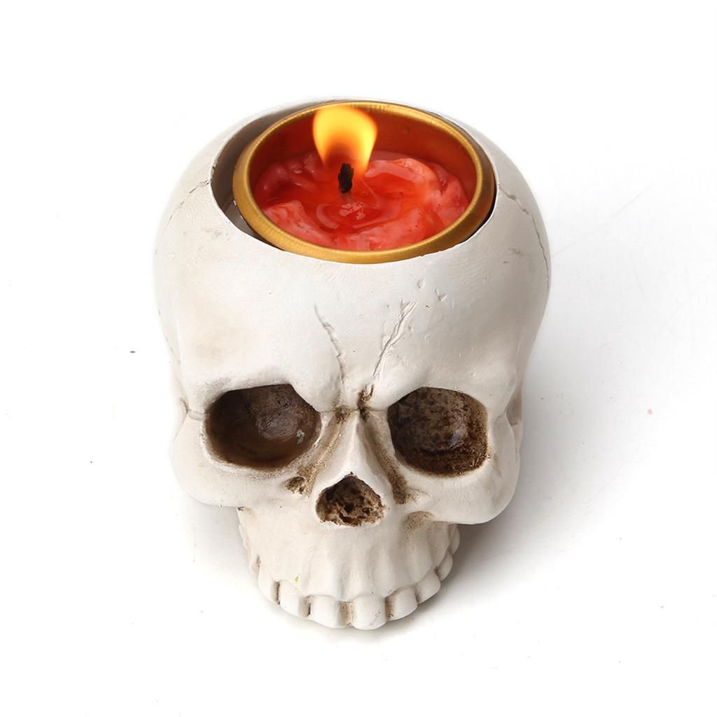 Antique Resin Candle Tea Light Holder Stand Candlestick